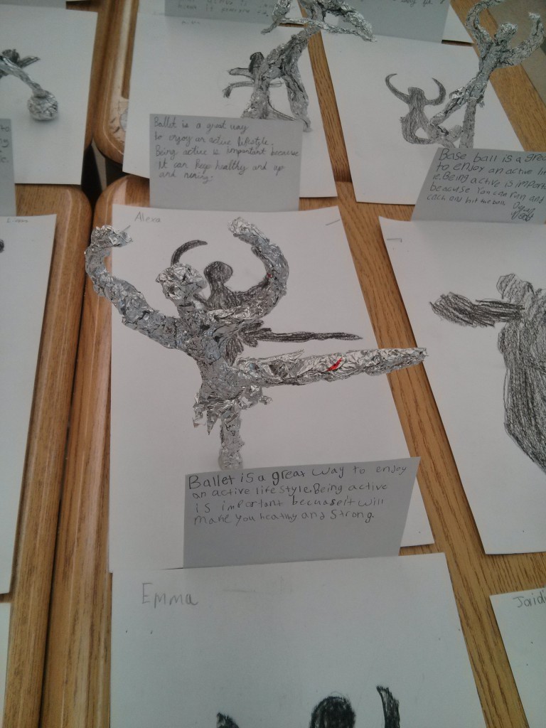 Tin Foil Figures Mrs. Dunford's Fabulous 4s