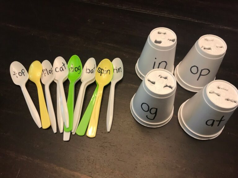 Word Family Spoons Learning4Success