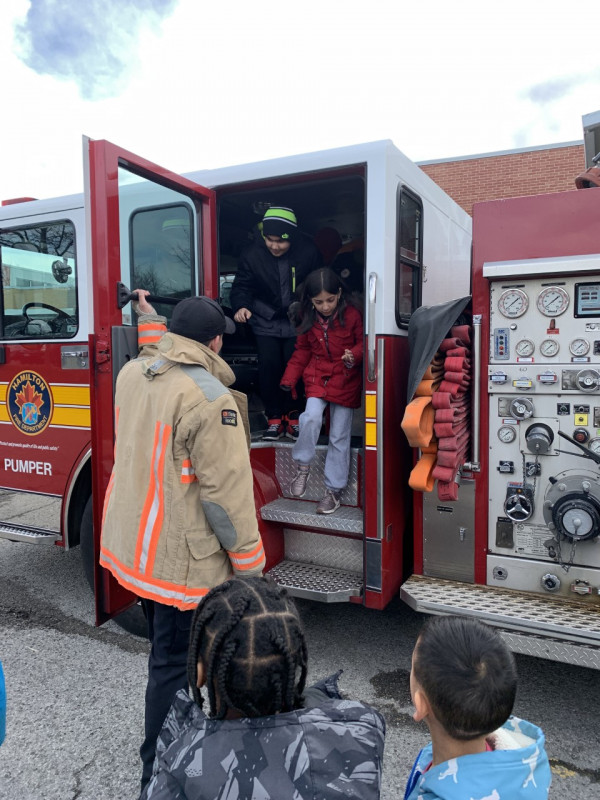 Fire Truck Visit, April 6 Miss Peters' Grade 4 Blog