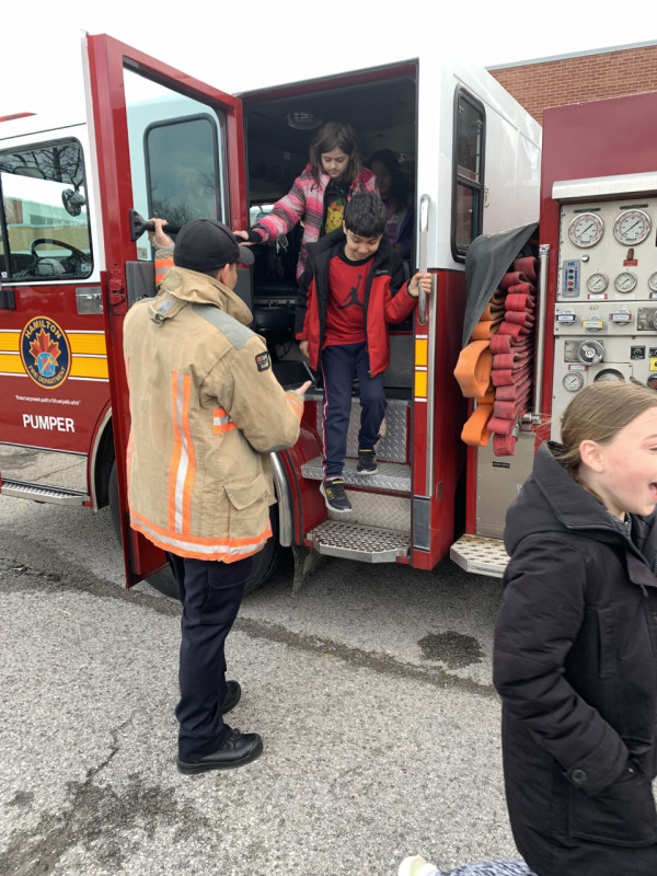 Fire Truck Visit, April 6 Miss Peters' Grade 4 Blog
