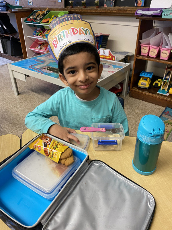 Happy birthday Hamzah! 🎂🥳 – With Miss graham and mrs. Da silva