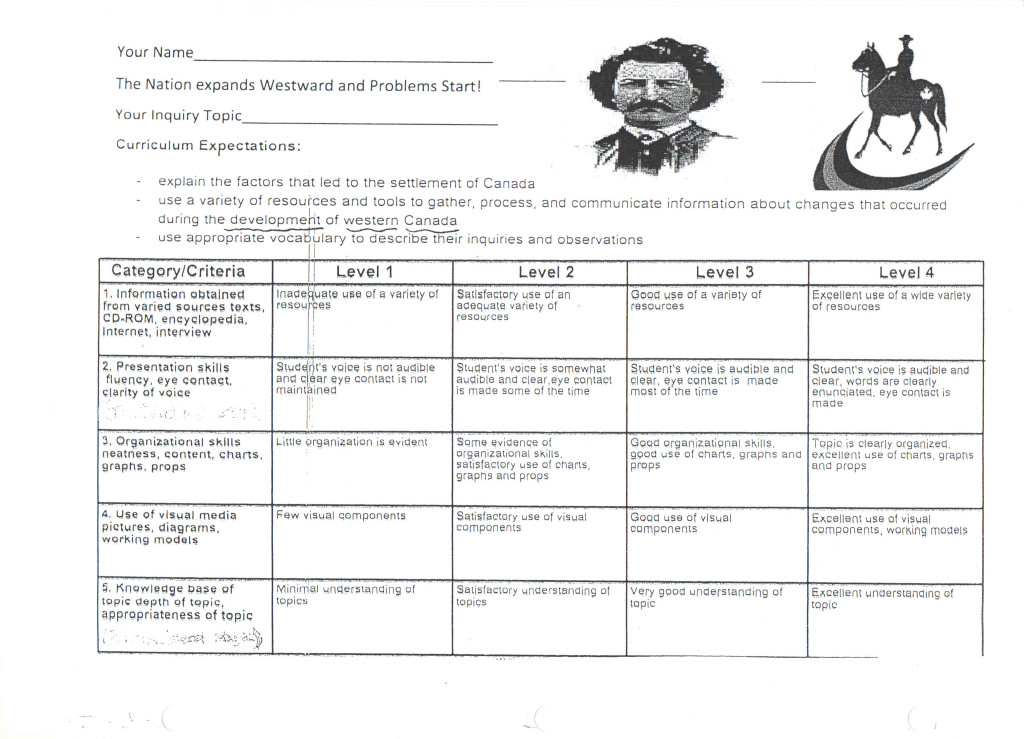 AM Grade 8 » History/Geography