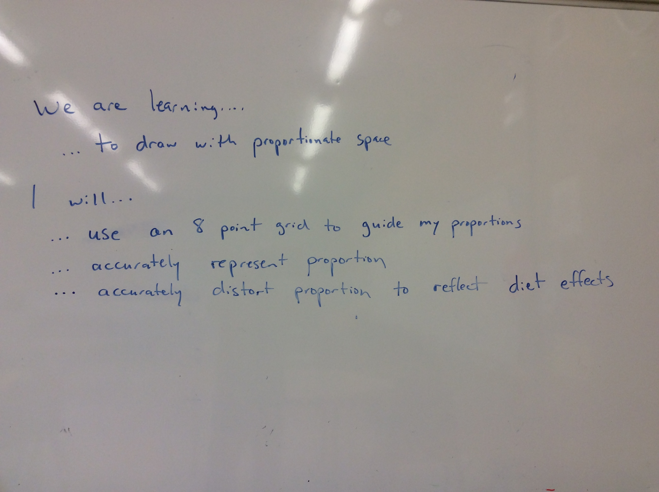 Success CriteriaDrawing in Proportion HUGHOLOGY