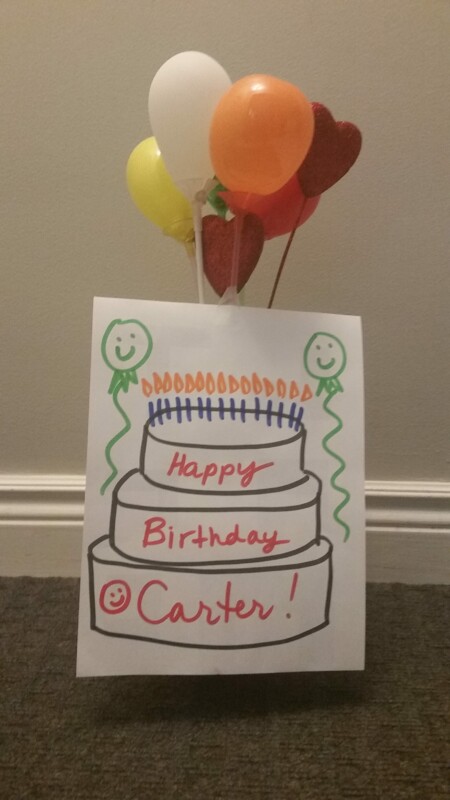 Happy Birthday Carter Mrs Mancini S Class