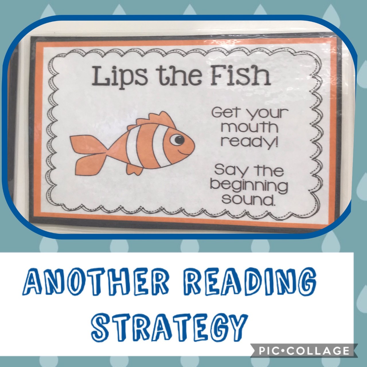 “Lips The Fish” Reading Strategy Kindergarten Corner