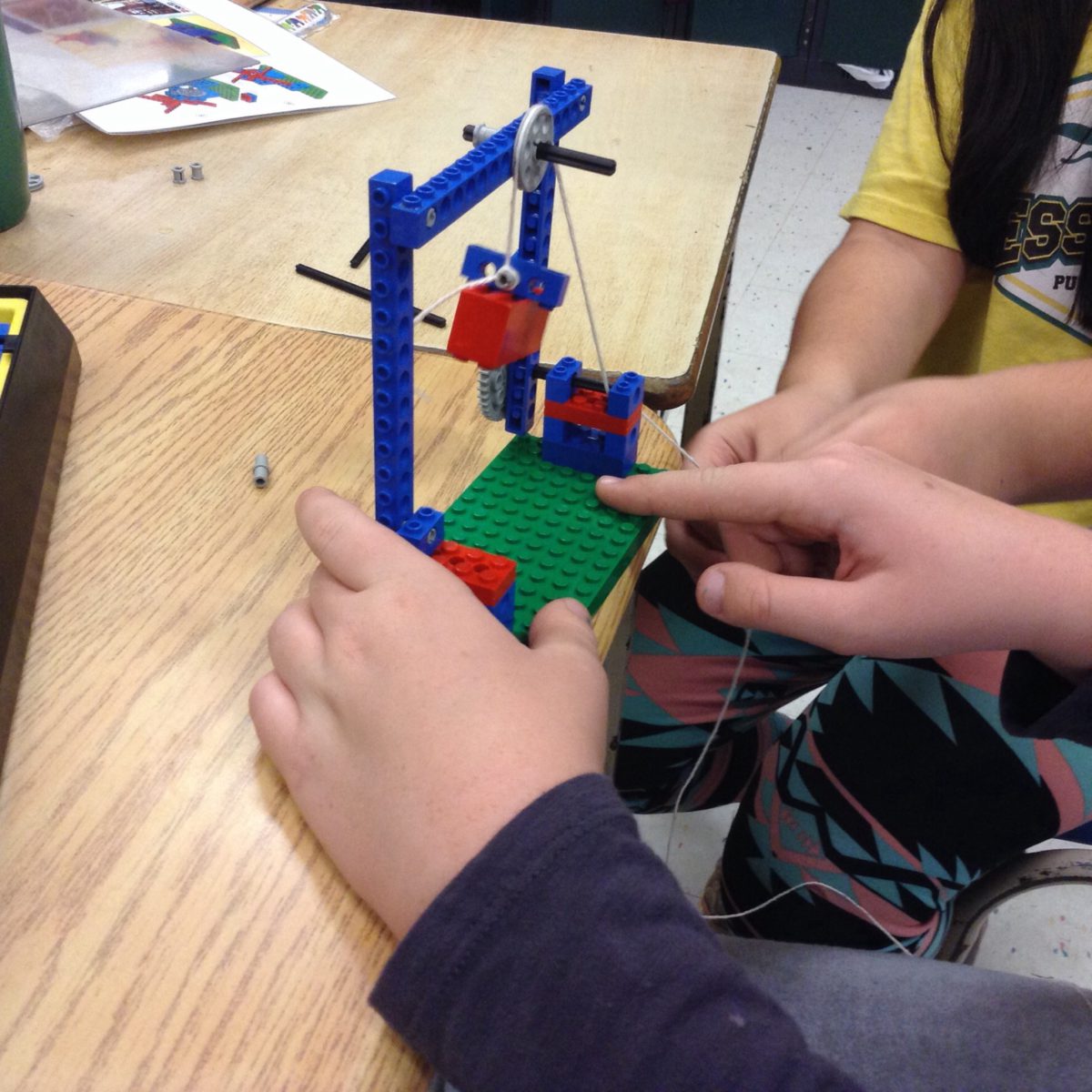 Pulleys and Gears with Lego Mme Zess Grade 4 2018